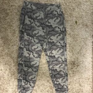 Grey Camo Joggers